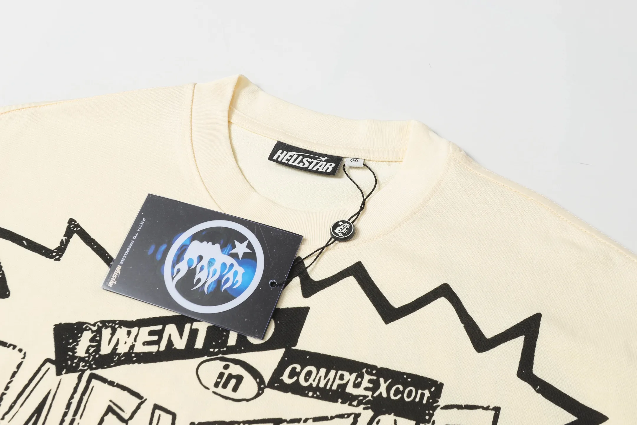 703# /White I P54 In Stock Hellstar 、 T （fabric):32 240 Sizes（size）：S-M- L- X L （colour）： /White